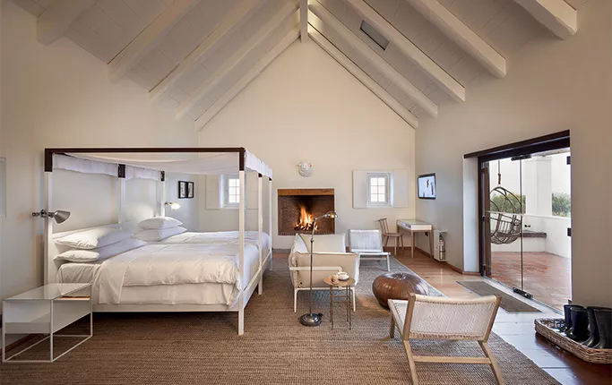 Room interior - Babylonstoren Fynbos Cottages - Franschhoek, South Africa
